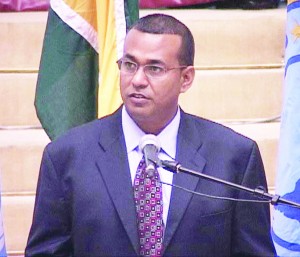 Natural Resources and Environment Minister Robert Persaud