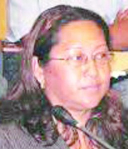 Amerindian Affairs Minister Pauline Sukhai