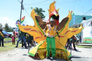 Another of the interesting floats on display