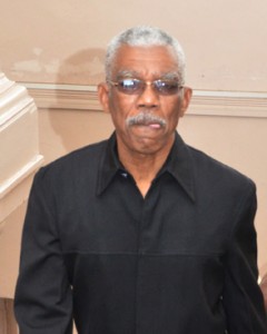 Opposition Leader and APNU Chairman, Retired Brigadier David Granger