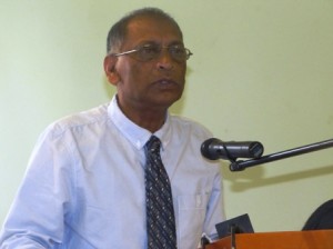 Agriculture Minister, Dr Leslie Ramsammy