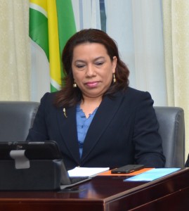 Foreign Affairs Minister Carolyn Rodrigues-Birkett