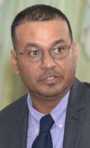 Natural Resources and Environment Minister Robert Persaud