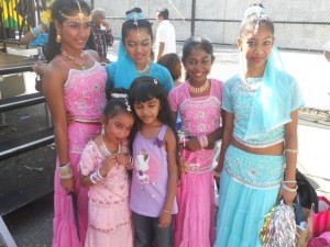 Some of the Children who performed at Smokey Park during last year's celebrations