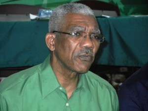 Opposition Leader David Granger