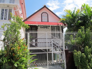 St Francis Chapel next to the house