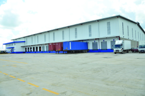 The 60,000 square feet distribution centre at Eccles Industrial Site