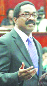 Member of Parliament for APNU Basil Williams