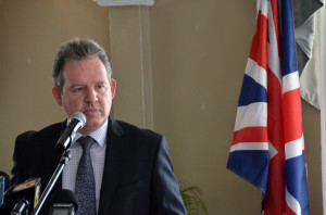 British High Commissioner Andrew Ayre