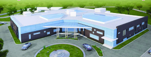 An artist impression of the Specialty Hospital which was to be constructed by Surendra Engineering Construction Limited