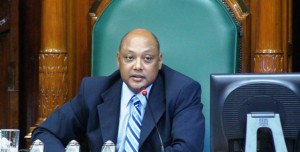 Speaker of the National Assembly Raphael Trotman