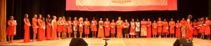 Some of the “everyday, normal” women who were honoured by CADVA and the One Billion Rising Revolution