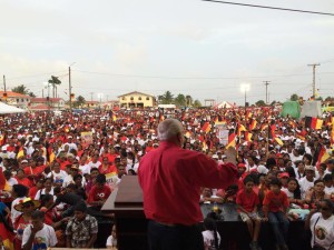 They came in their thousands! PPP/C supporters flock major rallies at Essequibo and Berbice last weekend in support of their party. This Sunday, a massive rally is planned for Stewartville, WCD.  