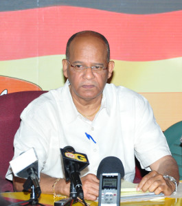 PPP/C General Secretary Clement Rohee 