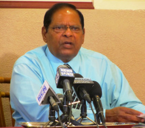 Prime Minister Moses Nagamootoo 