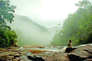 Breathtaking view at the top of the Falls (Photo by Lynn and Kitch)