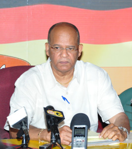 PPP/C General Secretary Clement Rohee