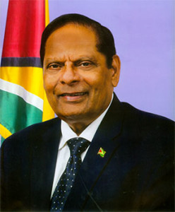 Prime Minister Moses Nagamootoo