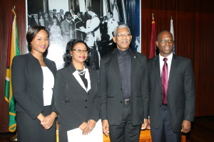 Justice Yonette Cummings-Edwards was on Wednesday sworn in as acting Chief Justice by the David Granger-led A Partnership for National Unity and Alliance For Change coalition Government at the Ministry of the Presidency as Justice Ian Chang proceeds on pre-retirement leave