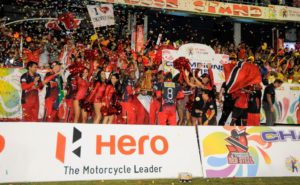 The “Biggest Party in Sport” will now benefit from an extended contract with the motorcycle company 