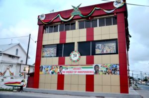 The new CPL OPCO (Guyana) Inc Office and Ticket Centre at Camp and Quamina Streets, Georgetown