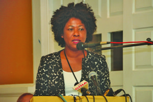 UG Deputy VC,Dr Barbara Reynolds