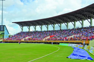 When West Indies and Pakistan last played at Providence in front of a packed house in 2013