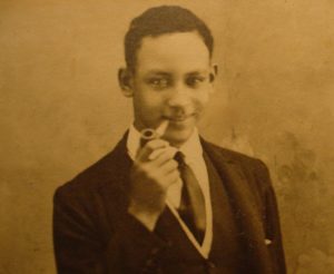 R. G. Sharples as a young man