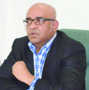 Opposition Leader, Bharrat Jagdeo