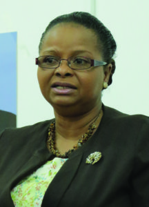 Public Health Minister, Volda Lawrence 