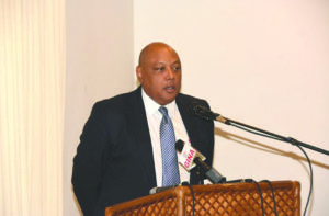 Natural Resources Minister, Raphael Trotman 