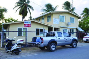 The Neighbourhood Democratic Council (NDC) office at Enmore, East Coast Demerara