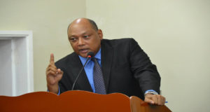 Natural Resources Minister, Raphael Trotman