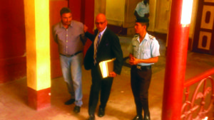 Safraz Amir with his Attorney 