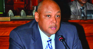 Natural Resources Minister, Raphael Trotman